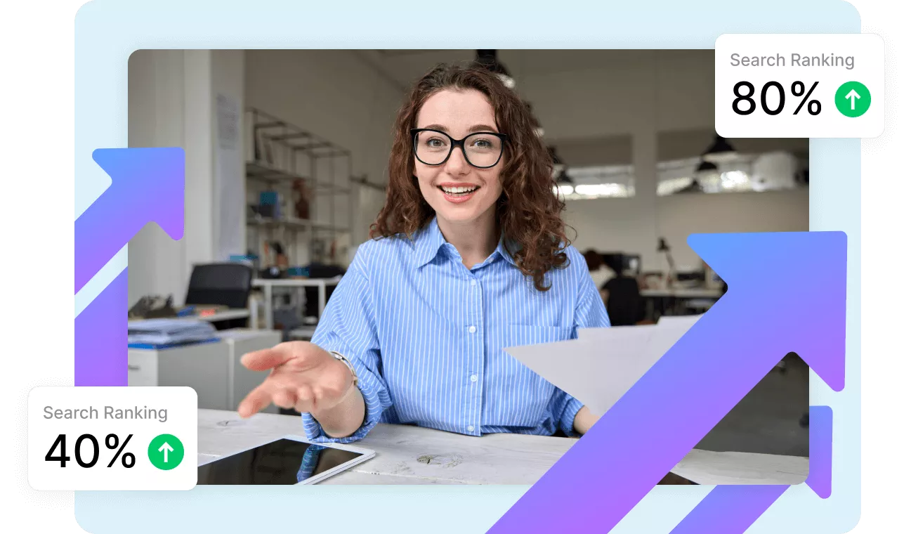Searchable video transcript prepared for publishing and SEO content